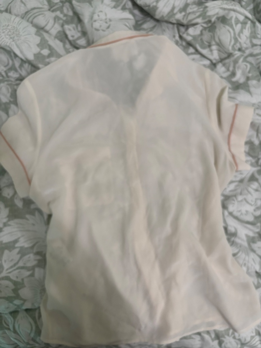 Silk button up - Picture 2 of 3